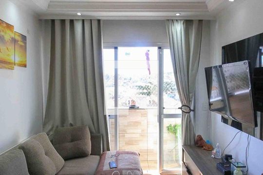 Sala de apartamento à venda com 2 quartos, 52m² em Vila Ema, São Paulo