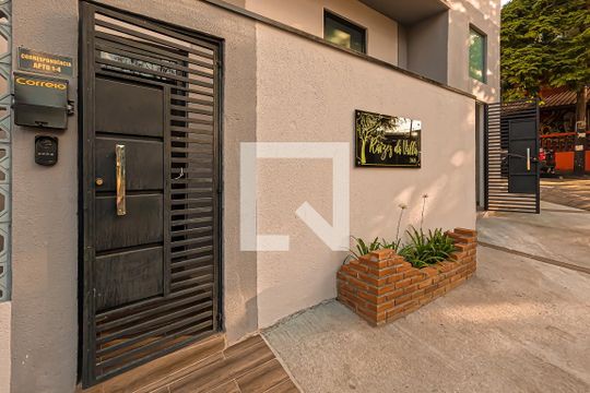 Fachada do Prédio de kitnet/studio para alugar com 1 quarto, 34m² em Jardim Santa Barbara, Guarulhos