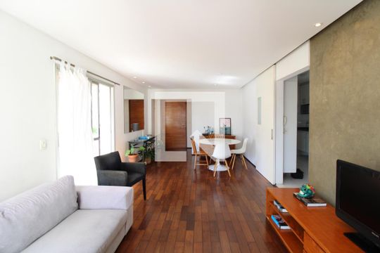 Sala de apartamento à venda com 3 quartos, 112m² em Pompeia, São Paulo
