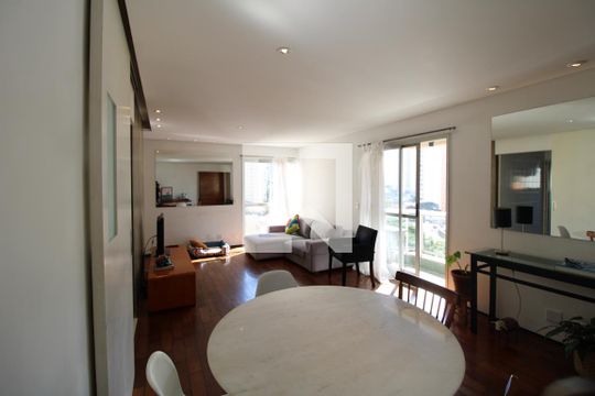 Sala de apartamento à venda com 3 quartos, 112m² em Pompeia, São Paulo