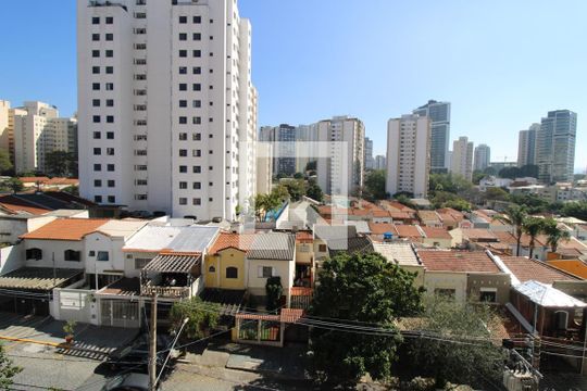 Vista da suíte  de apartamento à venda com 3 quartos, 112m² em Pompeia, São Paulo