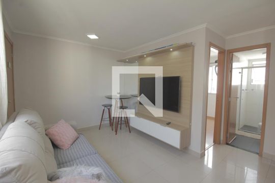 Sala de apartamento para alugar com 2 quartos, 47m² em São José, Canoas