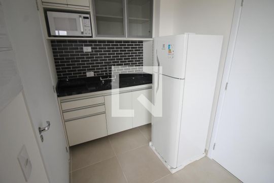 Cozinha de kitnet/studio à venda com 1 quarto, 27m² em Belenzinho, São Paulo