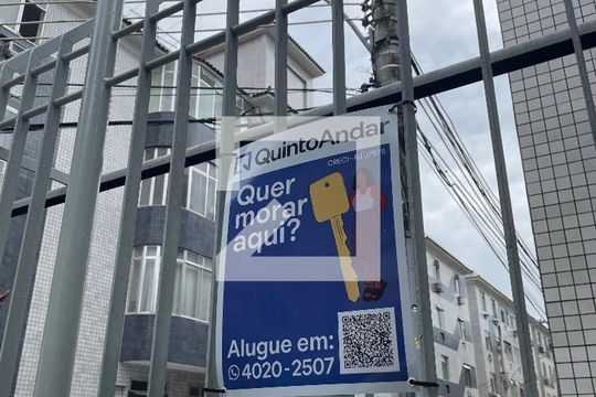 PLACA de apartamento para alugar com 2 quartos, 78m² em Grajau, Rio de Janeiro
