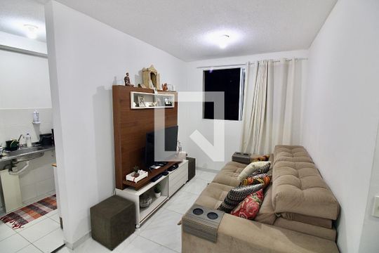 Sala de apartamento à venda com 2 quartos, 47m² em Vargem Pequena, Rio de Janeiro