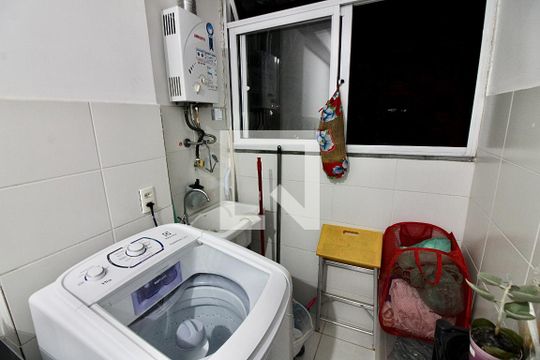 Área de Serviço de apartamento à venda com 2 quartos, 47m² em Vargem Pequena, Rio de Janeiro