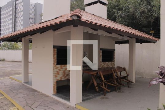 Área comum - Churrasqueira de apartamento à venda com 2 quartos, 56m² em Glória, Porto Alegre