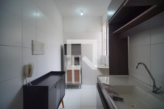 Cozinha de apartamento à venda com 2 quartos, 40m² em Santo Afonso, Novo Hamburgo