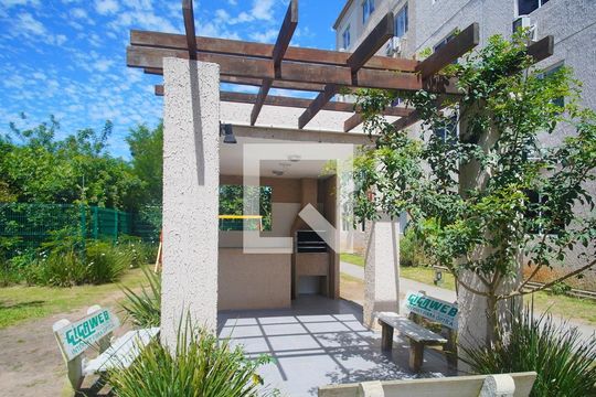 Área comum - Churrasqueira de apartamento à venda com 2 quartos, 40m² em Santo Afonso, Novo Hamburgo