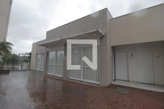 Área comum - Salão de festas de apartamento à venda com 2 quartos, 65m² em Humaitá, Porto Alegre