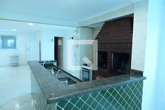 Área comum de apartamento para alugar com 1 quarto, 61m² em Maracanã, Praia Grande
