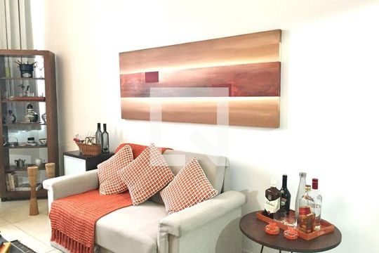 Sala de apartamento à venda com 1 quarto, 60m² em Centro, Rio de Janeiro