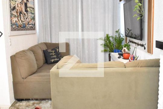 Sala de apartamento à venda com 2 quartos, 50m² em Campo Grande, Rio de Janeiro