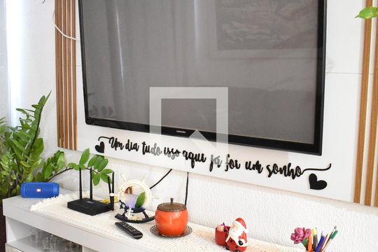 Sala de apartamento à venda com 2 quartos, 50m² em Campo Grande, Rio de Janeiro