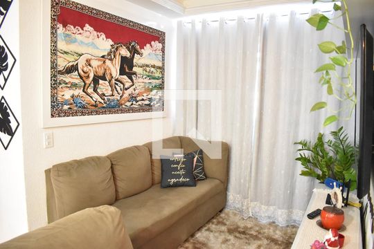 Sala de apartamento à venda com 2 quartos, 50m² em Campo Grande, Rio de Janeiro