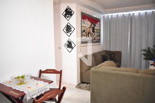 Sala de apartamento à venda com 2 quartos, 50m² em Campo Grande, Rio de Janeiro