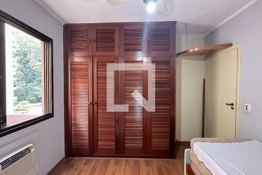 Quarto de apartamento para alugar com 3 quartos, 125m² em Barra Funda, Guarujá