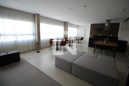 Área comum - Salão de festas de apartamento para alugar com 1 quarto, 22m² em Vila Mariana, São Paulo
