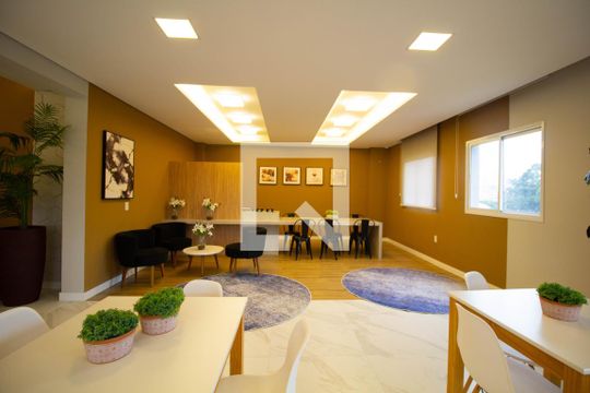 Área comum - Salão de festas de apartamento à venda com 2 quartos, 48m² em Vila Carmosina, São Paulo
