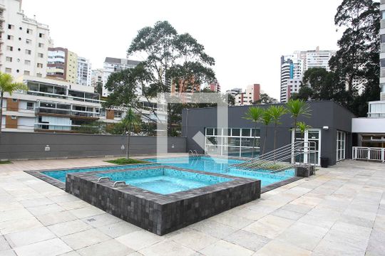 Área comum - Piscina de apartamento à venda com 2 quartos, 57m² em Panamby, São Paulo