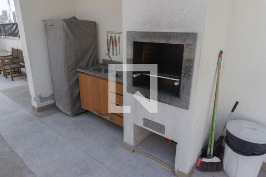 Área comum - Churrasqueira de kitnet/studio à venda com 1 quarto, 26m² em Bela Vista, São Paulo