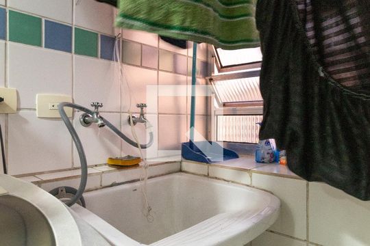 Área de Serviço de apartamento à venda com 1 quarto, 60m² em Santa Cecília, São Paulo