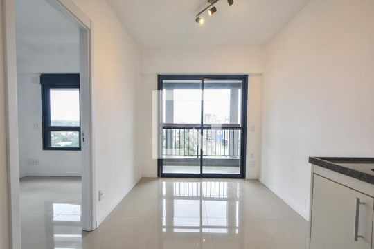 Sala de apartamento para alugar com 1 quarto, 29m² em Campo Belo, São Paulo