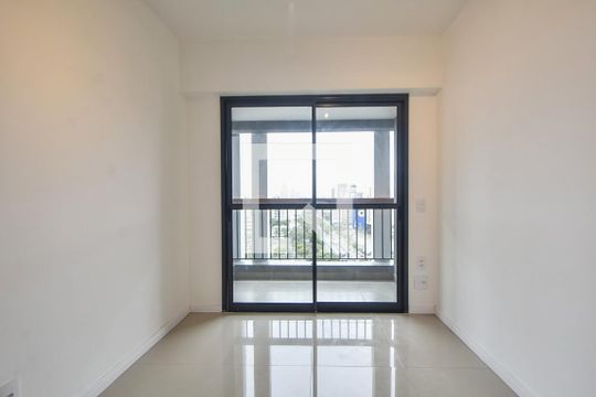 Sala de apartamento para alugar com 1 quarto, 29m² em Campo Belo, São Paulo