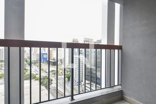 Varanda de apartamento para alugar com 1 quarto, 29m² em Campo Belo, São Paulo