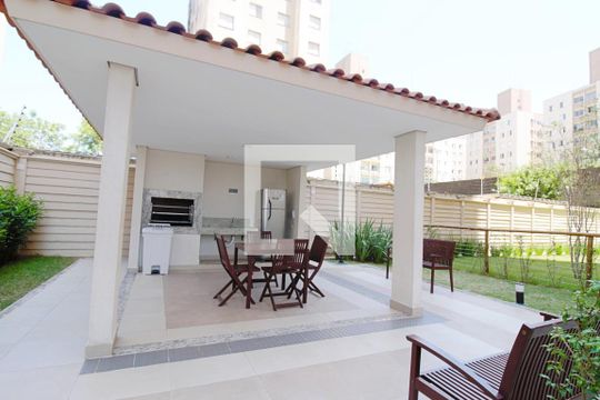 Área comum - Churrasqueira de apartamento para alugar com 2 quartos, 32m² em Parque Munhoz, São Paulo
