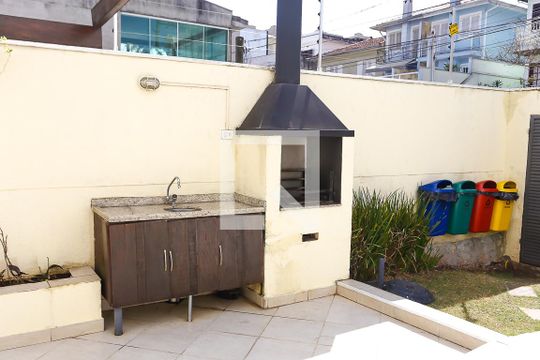 Área comum - Churrasqueira de apartamento para alugar com 1 quarto, 38m² em Jardim Monte Kemel, São Paulo