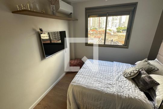 Suite de apartamento à venda com 2 quartos, 68m² em Barra Funda, São Paulo