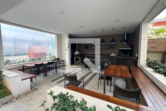 Área comum - Churrasqueira de apartamento à venda com 2 quartos, 68m² em Barra Funda, São Paulo