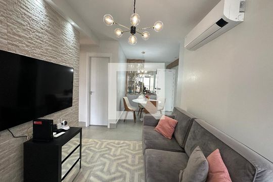 Sala de apartamento à venda com 2 quartos, 68m² em Barra Funda, São Paulo