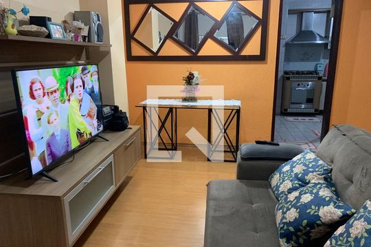 Sala de apartamento à venda com 2 quartos, 72m² em Jardim Dourado, Guarulhos