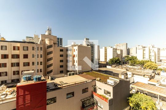 Vista do Studio de kitnet/studio para alugar com 1 quarto, 30m² em Campos Elíseos, São Paulo
