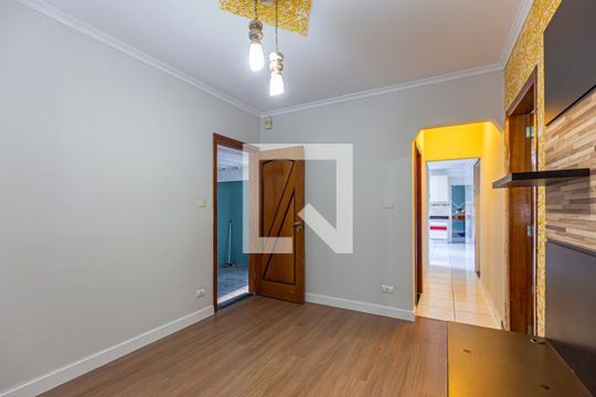 Sala de casa à venda com 2 quartos, 80m² em Vila Homero Thon, Santo André