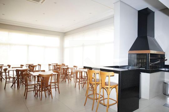 Área Comum - Salão de Festas de apartamento para alugar com 3 quartos, 81m² em Jardim Botânico, Porto Alegre