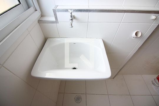 Área de Serviço de apartamento para alugar com 2 quartos, 66m² em Centro, São Bernardo do Campo