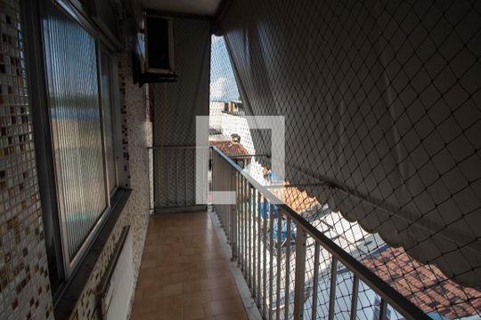 Varanda da Sala de apartamento à venda com 2 quartos, 77m² em Penha Circular, Rio de Janeiro