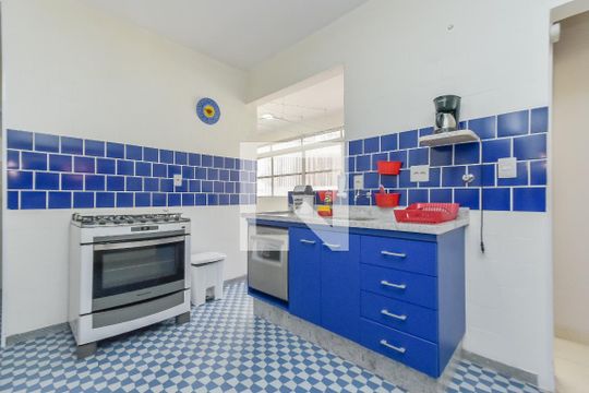 Cozinha de apartamento para alugar com 3 quartos, 165m² em Higienópolis, São Paulo