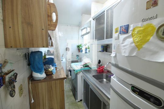 Cozinha de apartamento à venda com 2 quartos, 50m² em Abolição, Rio de Janeiro