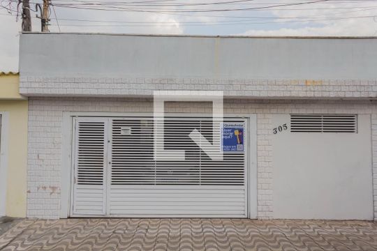 Fachada de casa para alugar com 1 quarto, 58m² em Paulicéia, São Bernardo do Campo