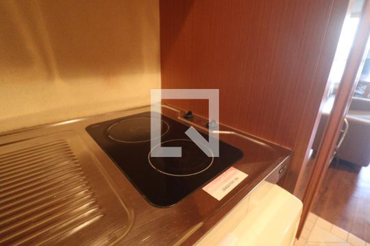 Cozinha  de apartamento para alugar com 1 quarto, 35m² em Carandiru, São Paulo