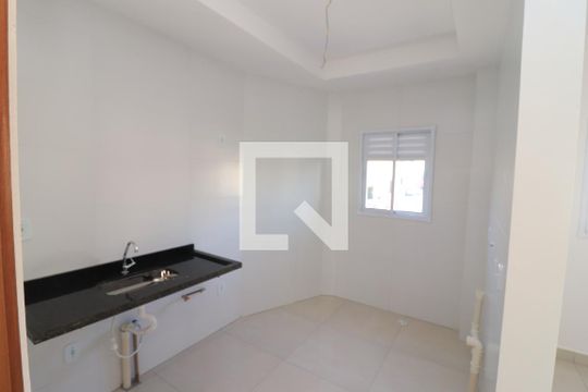 Cozinha e Área de Serviço de apartamento para alugar com 1 quarto, 32m² em Chácara Santo Antônio (zona Leste), São Paulo