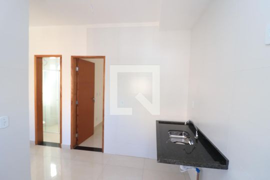 Cozinha e Área de Serviço de apartamento para alugar com 1 quarto, 32m² em Chácara Santo Antônio (zona Leste), São Paulo