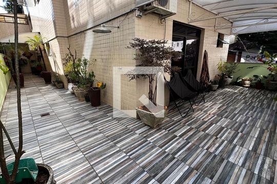 Varanda de apartamento à venda com 4 quartos, 227m² em Liberdade, Belo Horizonte