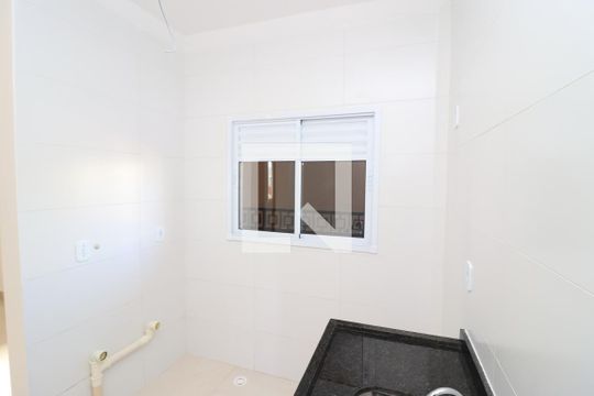 Cozinha e Área de Serviço de apartamento para alugar com 1 quarto, 30m² em Chácara Santo Antônio (zona Leste), São Paulo