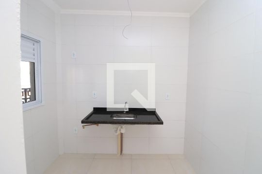 Cozinha e Área de Serviço de apartamento para alugar com 1 quarto, 30m² em Chácara Santo Antônio (zona Leste), São Paulo