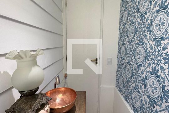 Lavabo de casa de condomínio à venda com 4 quartos, 278m² em Anil, Rio de Janeiro